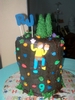 Rock Climbing Cake