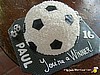 Soccer Ball Birthday Cake