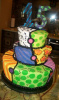 Britto Inspired Cake