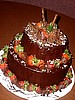 Chocolate and Strawberry Grooms Cake