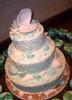 3-tier Butter Seashore Theme Cake