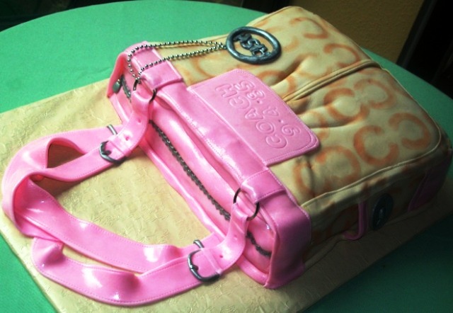 Coach Handbag Cake