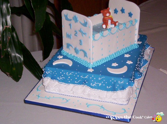 It's a Boy Baby Shower Cake