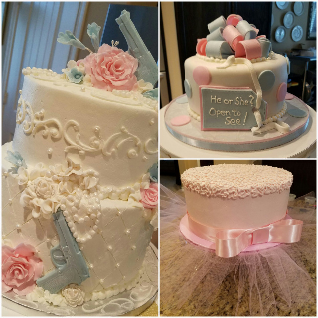 Gender Reveal Cakes