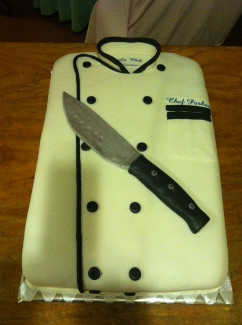 Chef Coat Cake