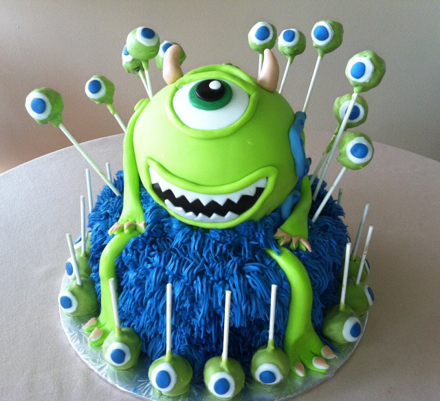 Monsters Inc, Cake