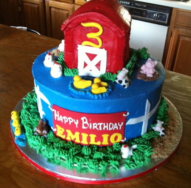 Barn Themed Cake