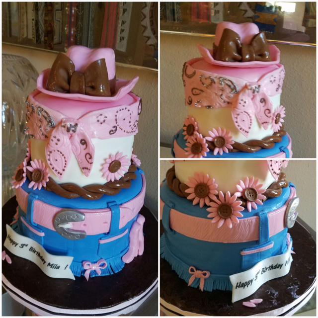 Cowgirl Happy Cake !