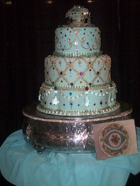 Royal Elegance Fondant in Jewels