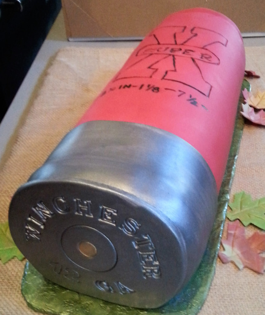 Shotgun Shell Cake