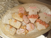 Delicate Girl Baby Shower Cookies