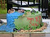 Bass Fisherman Birthday Cake