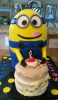 Love Minions Cake