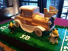 Ramblin' Wreck of GA Tech Cake